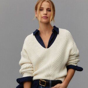 Cozy Cream Sweater Oversized Fit